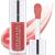 Yasovigi Hydrating Lip Oil Plumping Lip Tint Moisturizing Lip Gloss  Transparent Lip Balm Care Stick Nourishing Repairing Non-sticky  Moisture&Lighten Lip Lines (Rosewood)