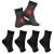 4 Pairs Plantar Fasciitis Socks Neuropathy Socks Ankle Compression Socks for Women Men Medical Ankle Support Brace Wide Calf Compression Socks for Flying Running XL(11.5-14.5) 4 Pairs Black