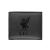 Liverpool FC - Embossed Club Crest Wallet - Official Merchandise - Black - Black - 11 x 9.5 cm