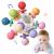 Fixed toys baby from 3 months sensors rattle gripping ball baby toys made of silicone Montessori motoric toys baby gift from 0 6 9 months