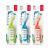RADIUS Kidz Toothbrush Children's Right Hand BPA Free ADA Accepted Designed to Clean Teeth & Gums for Children 6 Years & Up - Green Blue Orange - Pack of 3 Green/ Blue/ Orange
