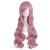 MapofBeauty 28"/70 cm Charming Women's Long Curly Full Hair Wig (Pink)