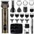 Surker Beard Trimmer Kit Professional Hair Clipper Trimmer Zero Gapped T-Blade Trimmer Electric Shaver Razor Nose Body Trimmer for Men Cordless Grooming Kit 7 in 1