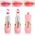 LZYLLS 2 Pack Crystal Jelly Flower Lipstick Magic Temperature Color Change Lip Gloss Lip Stick PH Clear Magic Lipstick Long Lasting Nutritious Moisturizing Lip Balm(Set A) 1+2
