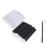 200 Pieces Disposable Lip Brushes Lipstick Stick Applicator Lip Gloss Concealer Brush Lip Applicator Tool (Black+White)