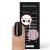 Original Miss Sophie Nail Foils Black Velvet I 24 Ultra-D nne nail polish strips in single color I for finger & toenails I sticks to natural and painted acrylic gel & shellac nails Black Velvet 24