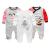 MAMIMAKA Baby Clothes Newborn Baby Grow Onesies Cotton Footed Pajamas for Boys and Girls 0-18 Months 0-3 Months Long Sleeve Color7