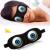 Tphon Eye Sleep Mask Funny Blindfold for Women Men Kid Upgraded 3D Contoured 100% Blackout Sleeping Mask with Adjustable Strap Soft Night Blindfold Eye Shades for Travel Naps Shift Works Games 01 Convex Eye
