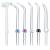 Replacement Tips for Water Flosser Classic Jet Tips ' Replacement Parts and Other Oral Irrigators (AquaFlosser 6 Tips)