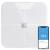 iHealth Nexus Body Fat Scale Smart BMI Scale Digital Bathroom Bluetooth Weight Scale, Body Composition Analyzer with Tempered Glass Platform, Large LED Backlit with Smartphone App, 400 lbs - White