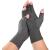 VITTO Anti-Arthritis Gloves Women & Men - Compression Gloves for Arthritis Pain Relief Carpal Tunnel Injuries - Fingerless Gloves for Women & Fingerless Gloves for Men (Medium Grey) Grey M