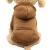 JECIKELON Winter dog hoodies with bags warm dog clothing for small dogs chihuahua coat clothing puppies cats Custume (coffee XS) X-Small coffee
