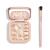 KYDA Face Highlighter Palette Kit,Shimmer Glitter Highlight Contouring Palette Natural Nude Shiny Contour Highlight Makeup Illuminator Highlighter Concealer Palette with brush-SUN GLOW C-SUN GLOW(Champagne Gold)