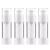 Yalbdopo 4Pcs Airless Pump Bottle | Refillable Empty Clear Travel Lotion Pump Containers/Vacuum Press Pump Bottles for Foundation Essence Lotion (30Ml)