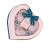 Baylis & Harding Jojoba Vanilla & Almond Oil Luxury Bath Bomb Heart Trio Gift Set (Pack of 1) - Vegan Friendly
