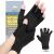 DRNAIETY Copper Arthritis Compression Gloves- Arthritis Gloves for Men & Women Relieve Hand Rheumatoid RSI Joint Pain Tendonitis Swelling Anti-Slip Fingerless Arthritis Gloves for Work(M) Medium