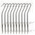 Smoking hooks 10/20 pieces Professional double hooks for fish smoking 21cm 10 pieces