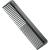 Chicago Pet Comb, Large Size for Long or Thick Fur, Gentle and Smooth, Made in USA, Dogs and Cats, Carbon Fiber, Graphite Black