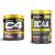 C4 Ripped Sport Pre Workout Powder Strawberry Watermelon & BCAA Sport Recovery Powder - Post & Intra Workout Energy Supplement - Cherry Limeade 30 Servings