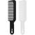 2 Pieces Clipper Combs Barber Combs Heat Resistant Flat Top Comb Hairdressing Combs Hair Cutting Combs (Black White)