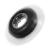Annhua Orthodontic Power Chain Dental Spool Elastic Rubber Band Power Chains for Braces  Black Powerchain Braces Chain - 4 (Continuous) Continuous Size 4