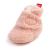 Matt Keely Baby Boys Girls Anti-Slip Soft Sole Slipper Booties Infant Crib Shoes Crawler Warm Winter Boots with Fleece Lining 0-6 Months Pink Style 2