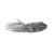 Dragonfly Hair Clip, Hand Crafted Metal Barrette Made in the USA with a Large 80mm Clip by Oberon Design