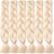 Braids extension art hair Lang Long 24inch Blond 613# Braiding Hair 6PCs/Pack 100g/PC synthetic hair extension braid KanCalon jumbo braid hair extension