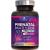 Prenatal Vitamins with DHA and Folic Acid - Before, During and Post Pregnancy - Best Daily Prenatal Multivitamin with Vitamin A, C, D3, B12, Folate, Omega-3, DHA, & Iron, Non-GMO - 120 Softgels 120 Count (Pack of 1)