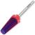 PANA Nail Carbide 5 in 1 Bit - Two Way Rotate use for Both Left and Right Handed - Fast remove Acrylic or Hard Gel - 3/32" Shank - Manicure Nail Art Drill Machine (Fine - F Purple) Fine - F Purple