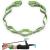 Clopae Yoga Stretching Band fitness straps band Yoga Stretch belt with 9 loops highly elastic gymnastics band upgrade expand Yoga Stretching Strap Effective stretching green