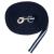 Pfiff 101196 Softlunge lunge lunging line swivel snap hook approx. 8.20 meters 820 cm blue-light blue