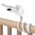 Tiuihu monitor bracket for Philips Avent Babyphone SCD843/26 SCD833/26 SCD630/26 baby monitor bracket for Philips Avent Video Baby Monitor video baby monitor with camera bracket flexible mount