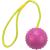 Trixie ball on rope natural rubber 7/30 cm pink/lime dog toy fetch tug-of-war 30m
