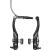 SHIMANO BR-T4000 Front V-Brake, Black