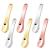 WLLHYF Mini Metal Makeup Spatula Skin Care Cosmetic Spoon Reusable Applicator Beauty Scoop for Facial Cosmetic for Face Mask Cream Lotions Moisturizers 2 Gold + 2 Silver + 2 Rose gold