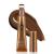 Anglicolor Contour Stick With Cushion Applicator Cream Bronzer Contour Wand Long Lasting Liquid Bronzer Contour Smooth Lightweight (02#Fair/Medium)
