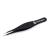 Tweezer Guru Pointed Tweezers - Sharp Precision Needle Nose Tip Best Tweezers for Eyebrows and Ingrown Hair Surgical Pointed for Blackheads  Splinters (Black) 1 Count (Point) Black