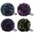 4 pack bath shower sponge jollyjelly mesh bathroom luffa double mesh body scrubber brush for women men peeling skin clean soothe skin (mix -4 pack) 4PCs