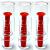 DMV Ultra Hard Contact Lens Remover - Orange (Pack of 3) Orange 3 Count (Pack of 1)