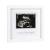 Pearhead Love at First Sight Sonogram Picture Frame, Pregnancy Keepsake Photo Frame, Gender-Neutral Baby Nursery Dcor, Mothers Day Accessory, White Love at First Sight Frame, White