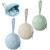 Pandaear 3 pieces silicone pacifier holder pacifier boxes |Travel Baby Schnuller Storage Box |Universal Schnullerha pacifier bag for on the goBPA-free