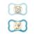 Mam Air Night Silicon Schnuller in the 2 Set tooth-friendly and bright baby pacifier extra light and airy thyroid design with pacifier box 16+ months bear / trees Bear / Trees 16+ / Silicon / Night