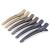 Aimike 6 hair clips hair clips for style and cutting compartment clamps hairdresser hair clips women no trace hair clip with silicone tape hair clips hairdressing requirement for thick & thin hair- neutral 6 neutral