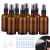 Spray bottles glass 8 PCs brown las bottles essential oil bottles set for portable cosmetics atomizer bottle make-up water travel fluid 8 * 100ml
