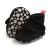 TMEOG Baby Booties Slippers Infant Boots Newborn First Walking Shoes Baby Winter Sock Crib Shoes for Boys Girls 0-18Months 0-6 Months C Black