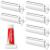LoveInUsa Toothpaste Squeezers (6-Pack) Toothpaste Tube Roller Toothpaste Dispensers for Bathroom Saves Toothpaste Creams