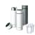 Nuby RapidCool Portable Baby Bottle Making Kit - Prepare A Perfect Formula Feed in 2 Minutes | Includes: 2 Rapid Cool's with 2 Digital Thermometer Lids 2 Powder Dispensers & Flask Two RapidCools & Thermal Flask
