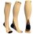Physix Gear Compression Socks for Men & Women (20-30 mmhg) Best Graduated Athletic Fit for Running Nurses Shin Splints Flight Travel & Maternity Pregnancy - Boost Stamina Circulation & Recovery L-XL Nude - Beige