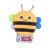 Nuby Happy Handimals Teething Mitten  Bee